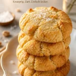 Kauzige Kokoskekse, frisch gebacken und knusprig, perfekt für Naschkatzen.