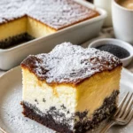 Luftiger Mohn-Topfenkuchen mit Quark und Mohn