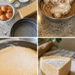 Leckere Mousse-Torte mit schokoladiger Mousse und fruchtigem Topping