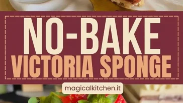 Schwammkuchen ohne Backen, leckeres Rezept für Victoria Schwammkuchen
