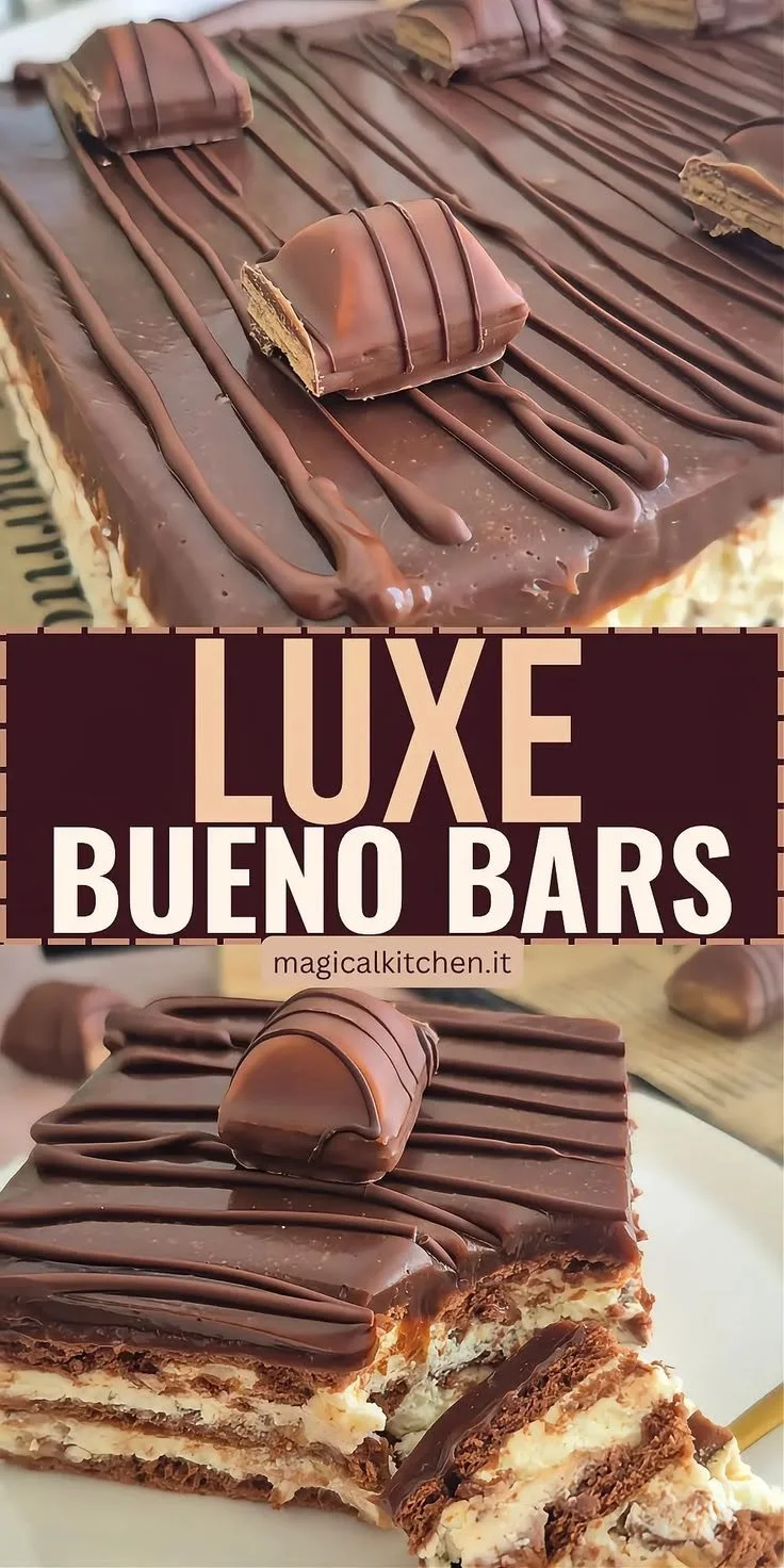 No-Bake Kinder Bueno Riegel Rezept - einfach und lecker