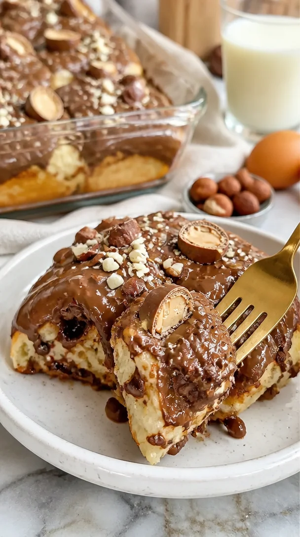 Leckere Nutella-Schneckenrolle frisch aus dem Ofen