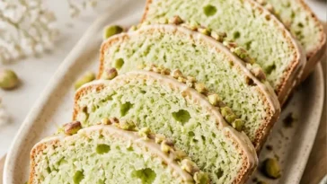 Pistazienpuddingbrot von Lynn Mumbing Mejia, frisch und lecker zubereitet
