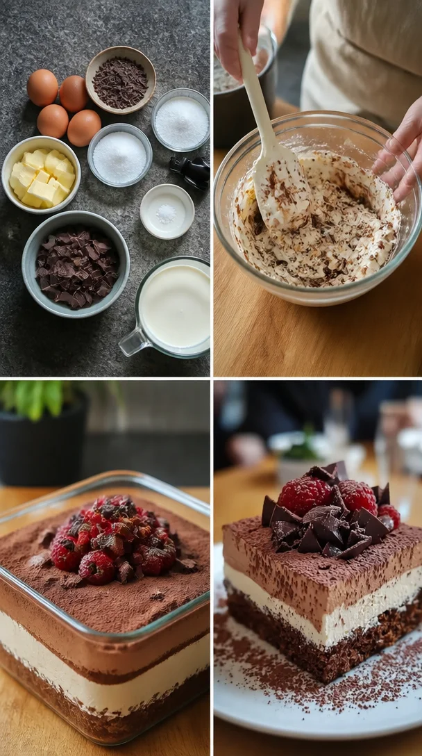 Schokoladenmousse-Kuchen - ein köstlicher, schokoladiger Genuss für Feinschmecker