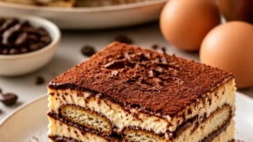 Tiramisu Schoko Käsekuchen mit Schokoladensauce und Kaffeegeschmack, perfekt für Desserts.
