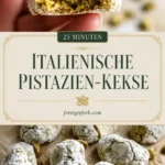 Traditionelles Rezept für köstliche Pistazienkekse