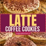 Weiche Tiramisu-Kekse mit Kaffeecreme auf einem Teller