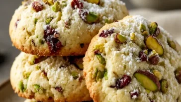 Cranberry-Pistazien-Shortbread-Kekse aus Wendys Menüführer 2026