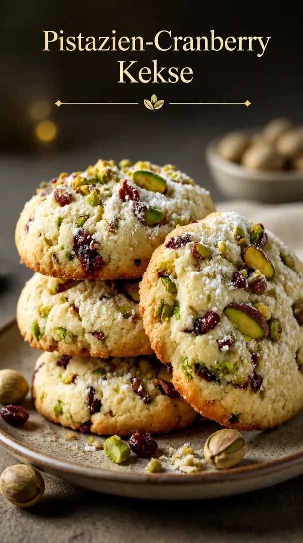 Cranberry-Pistazien-Shortbread-Kekse aus Wendys Menüführer 2026