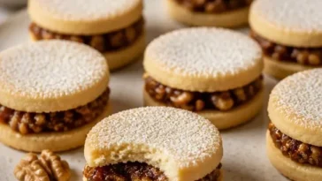 Irresistible Christmas cookies with figs and walnuts for festive celebrations