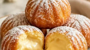 Italienische Cream Bombs: köstliche, cremige Dessert-Bomben für jeden Anlass.