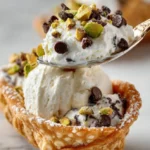 Mini-Cannoli-Tassen - leckere italienische Desserts in kleinen Portionen